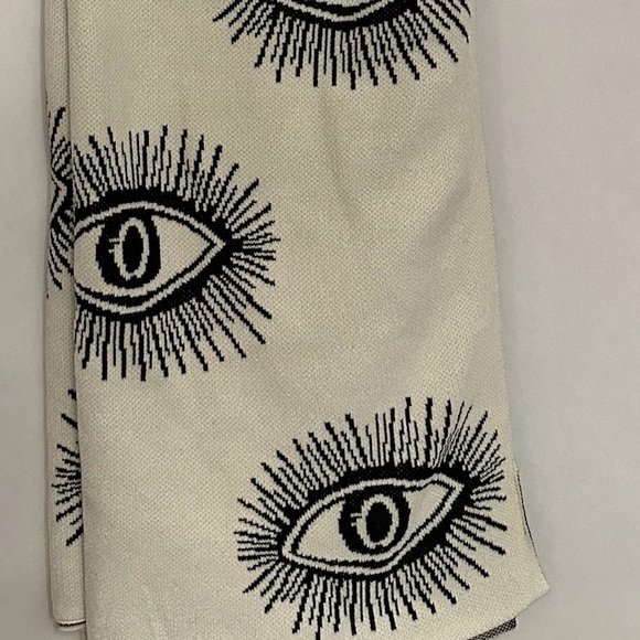 Spooky Night Evil Eye Halloween Throw Blanket 2024 NEW Home Decor Haunting - Picture 4 of 5